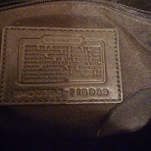 Leather Coach Bag Rare - Picture 7 of 8